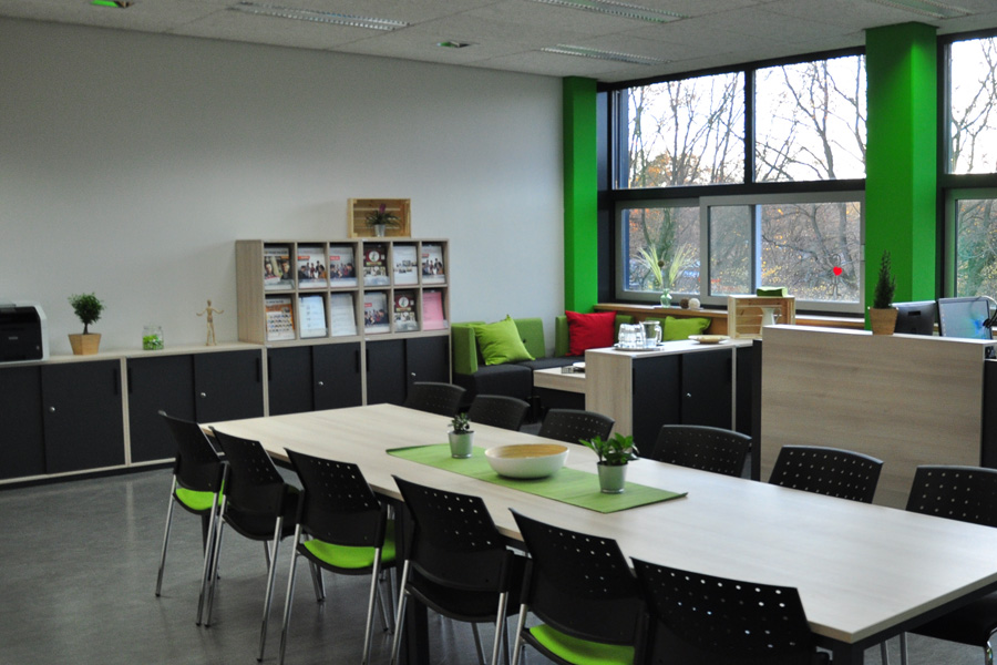 Räumlichkeiten der Talent Company an der Realschule plus Mainz-Lerchenberg im Carl-Zuckmayer-Schulzentrum Mainz
