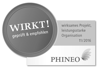 PHINEO wirkt! Siegel